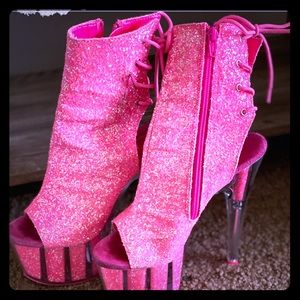 Pleasers dance heels!